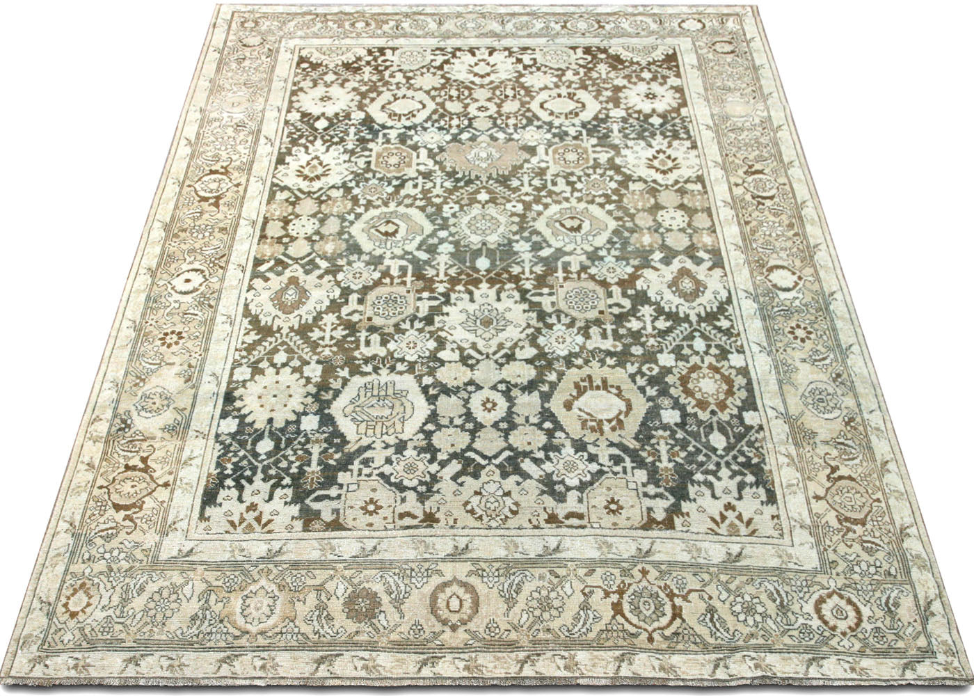 Semi Antique Caucasian Karabagh Rug - 6'11" x 10'4"