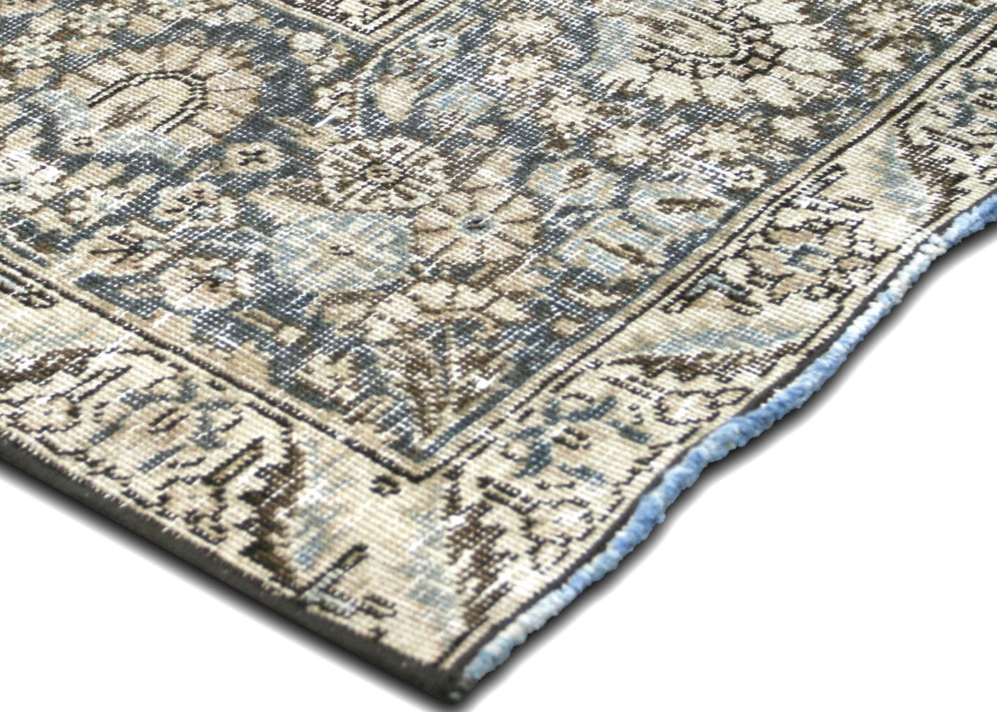 Vintage Persian Tabriz Rug - 7'6" x 10'10"