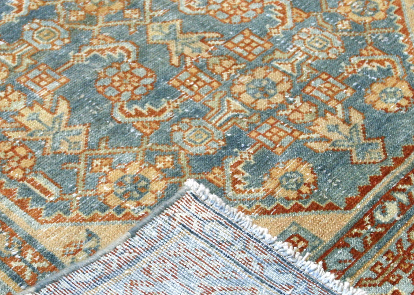 Antique Persian Melayer Runner - 3'3" x 15'11"