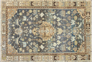 Semi Antique Persian Melayer Rug - 4'3" x 6'4"