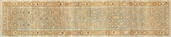 Antique Persian Bidjar Runner - 3'6" x 16'5"