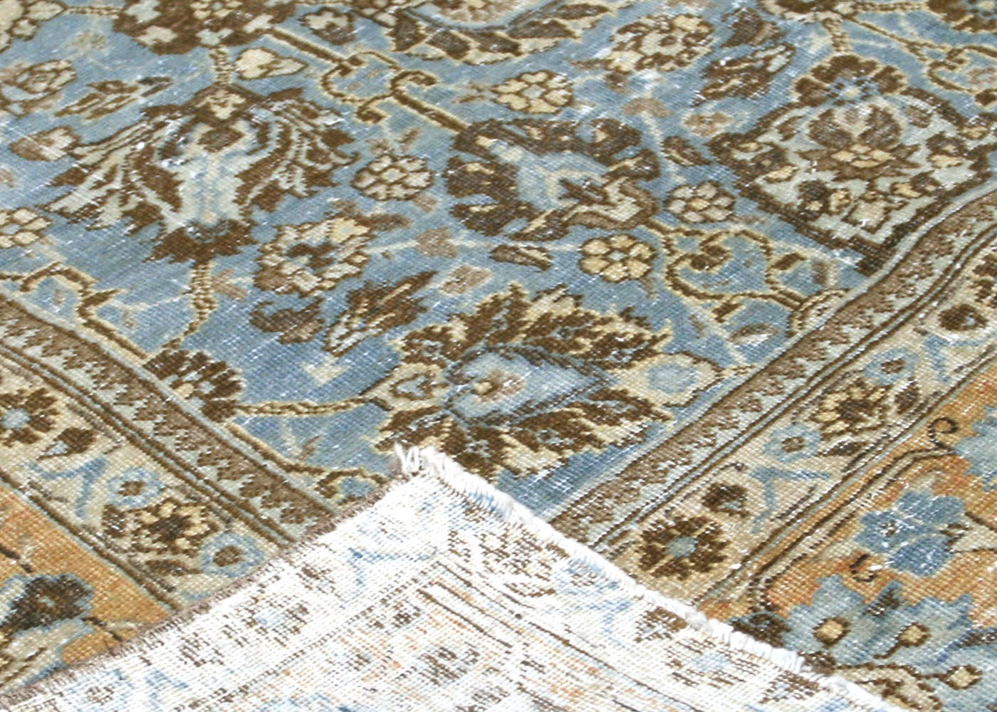 Semi Antique Persian Tabriz Rug - 7'6" x 10'5"
