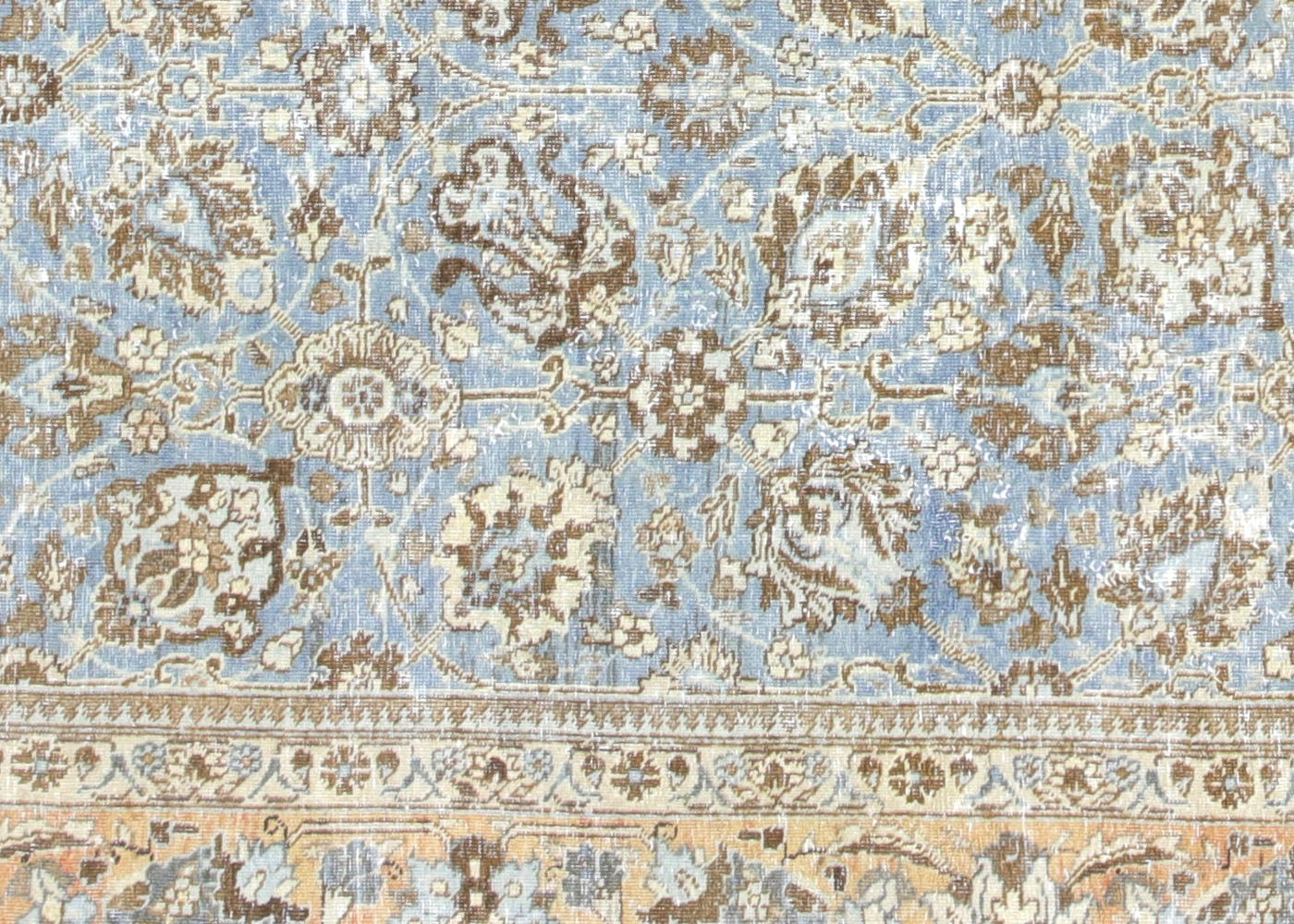 Semi Antique Persian Tabriz Rug - 7'6" x 10'5"