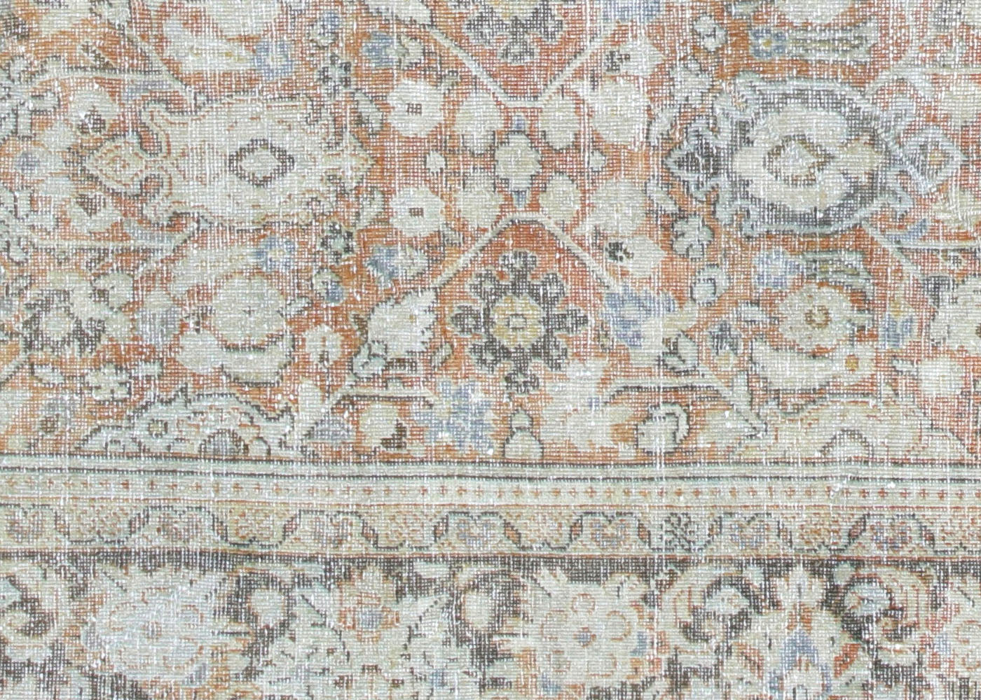 Antique Persian Mahal Rug - 9'3" x 12'0"