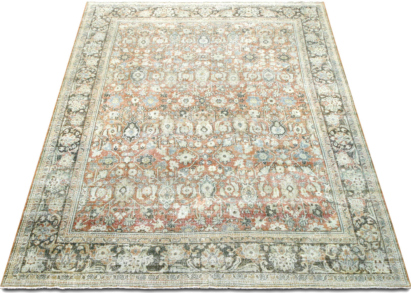 Antique Persian Mahal Rug - 9'3" x 12'0"