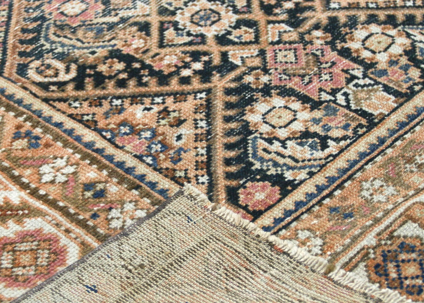 Antique Persian Melayer Runner - 3'4" x 12'10"