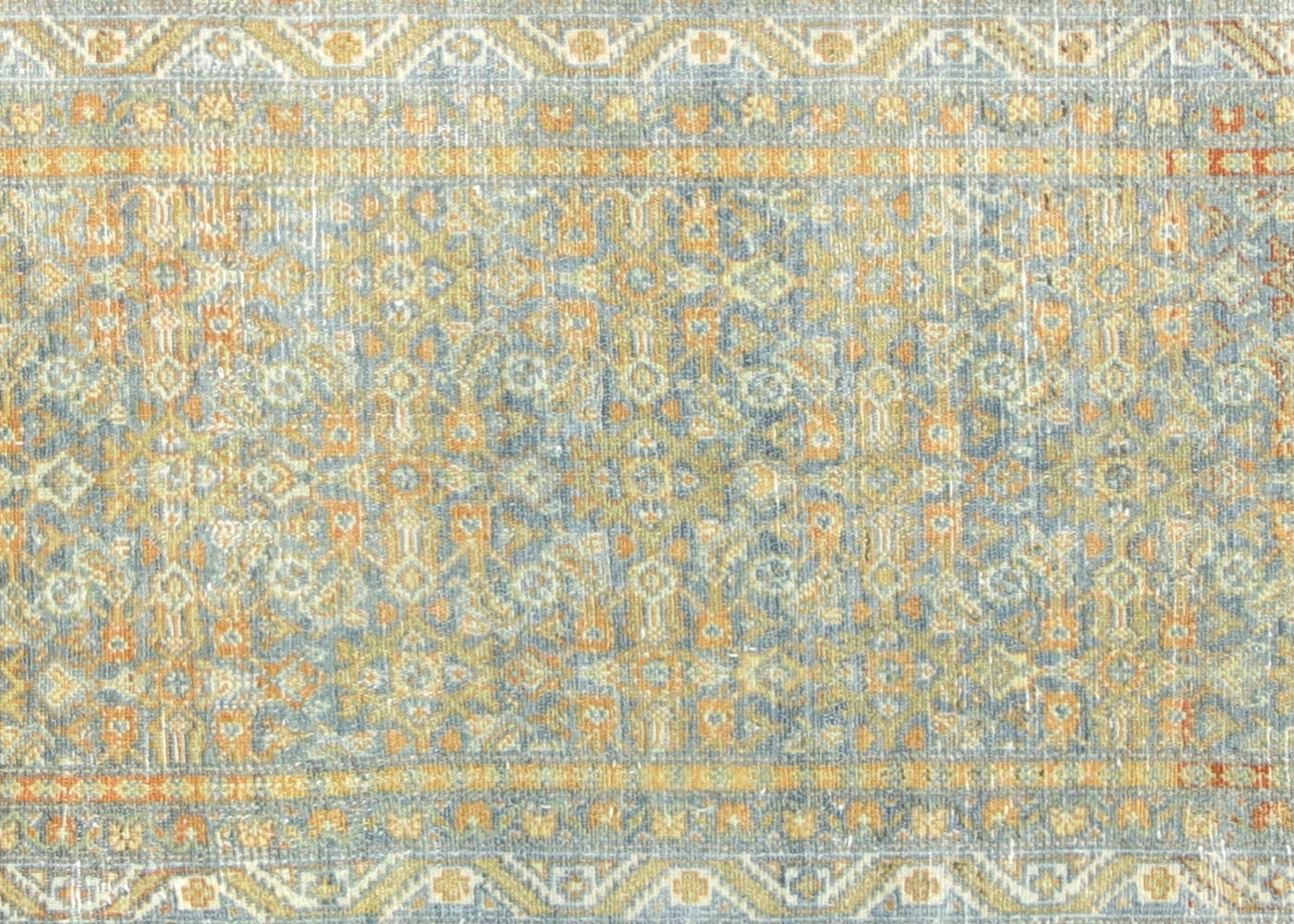 Antique Persian Melayer Runner - 3'3" x 15'7"