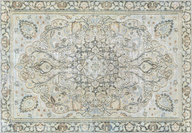 Semi Antique Persian Meshed Rug - 4' x 5'9"