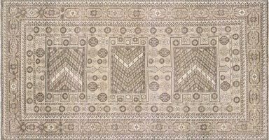 Vintage Persian Hamadan Rug - 5'1" x 9'10"