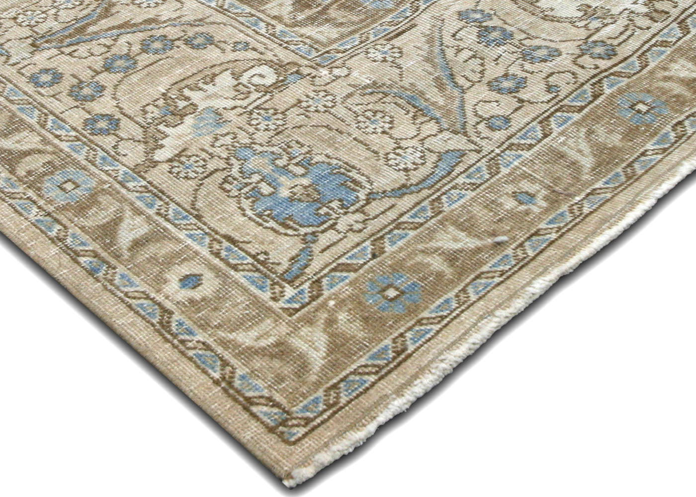 Vintage Persian Tabriz Rug - 9'5" x 12'8"