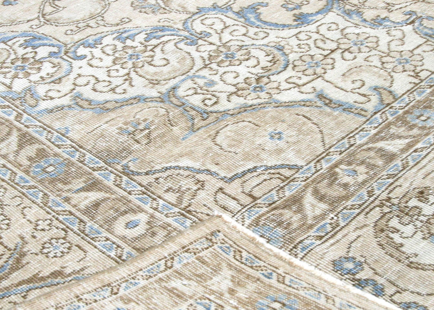 Vintage Persian Tabriz Rug - 9'5" x 12'8"