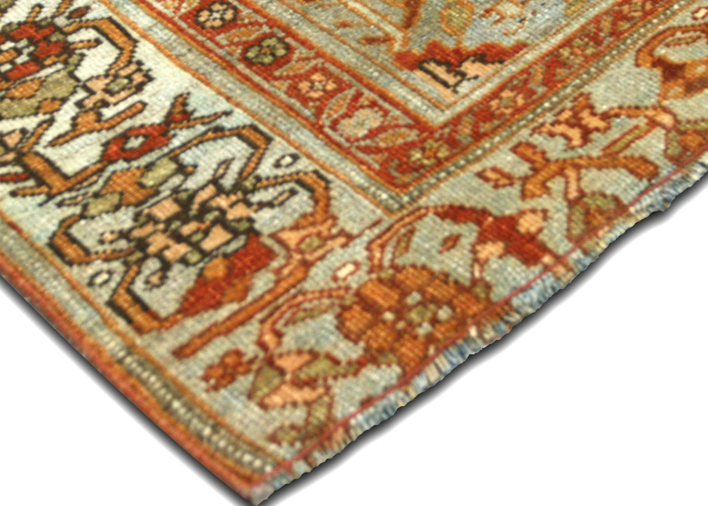 Antique Persian Bidjar Runner - 3'9" x 16'8'