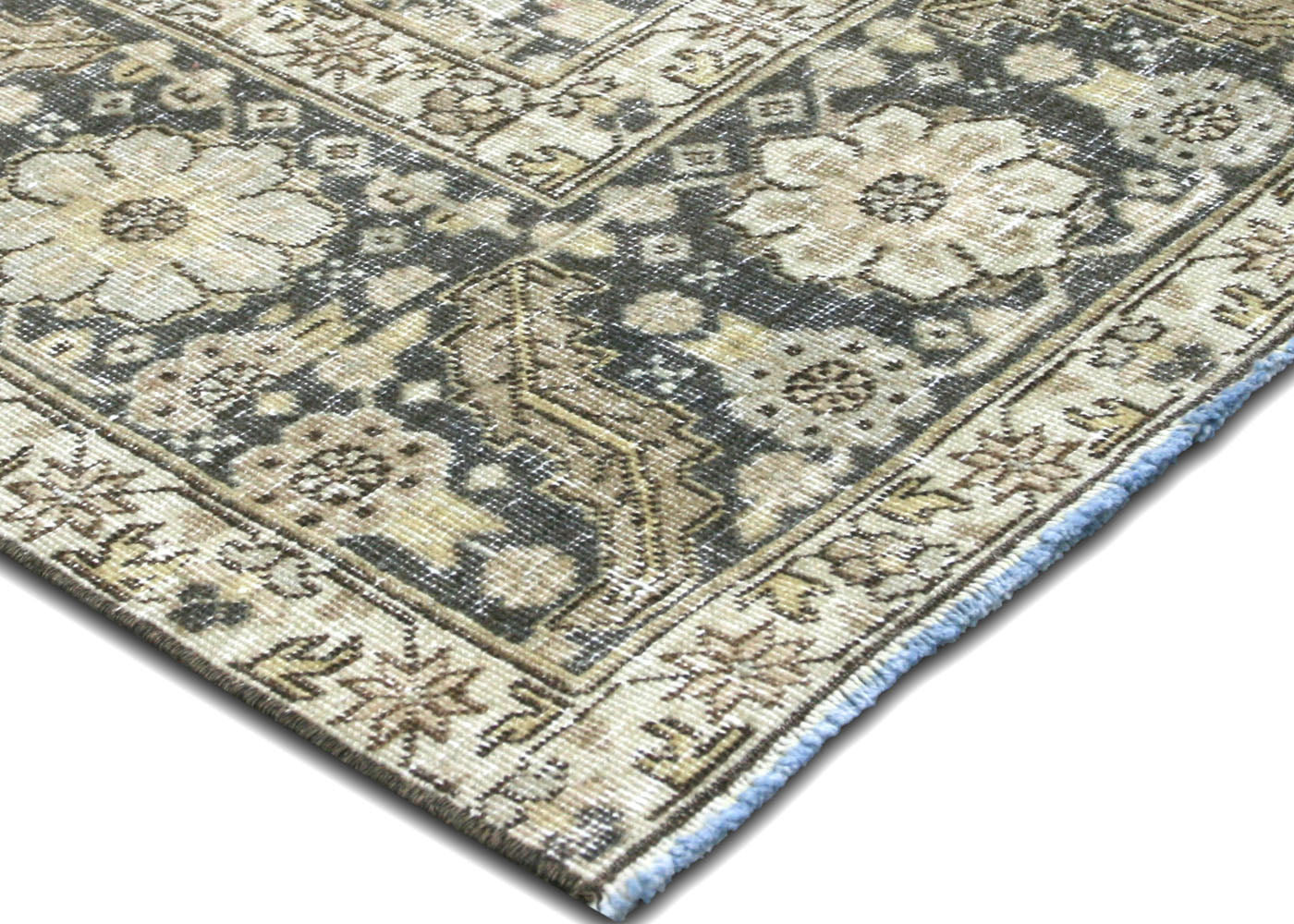 Semi Antique Persian Tabriz Rug - 7'1" x 10'9"