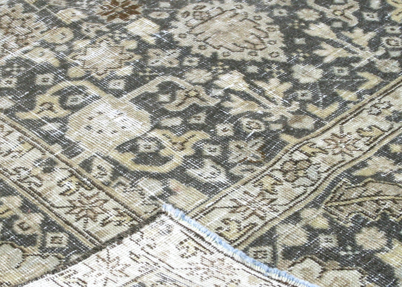 Semi Antique Persian Tabriz Rug - 7'1" x 10'9"