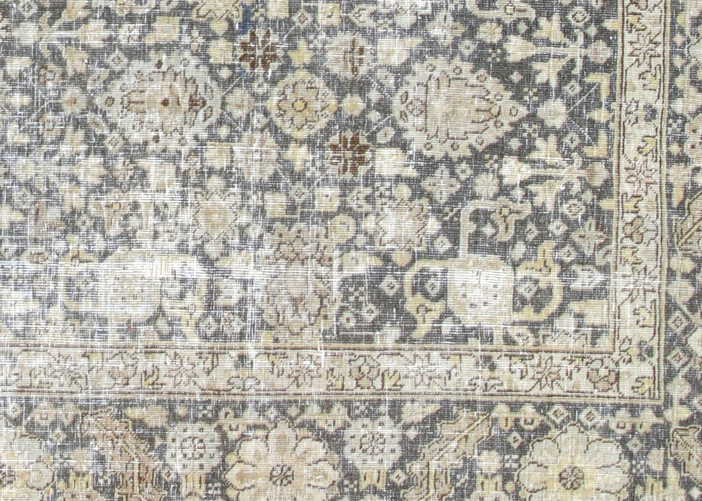 Semi Antique Persian Tabriz Rug - 7'1" x 10'9"