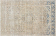 Vintage Persian Tabriz Rug - 5'11" x 9'3"