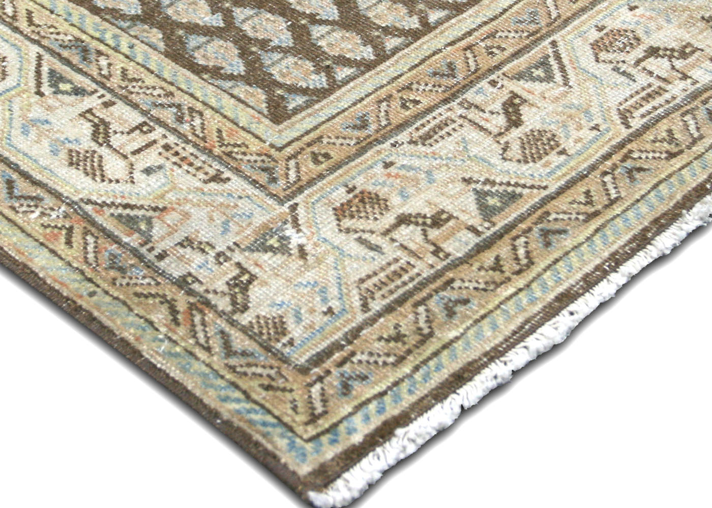 Semi Antique Persian Melayer Runner - 2'8" x 17'10"