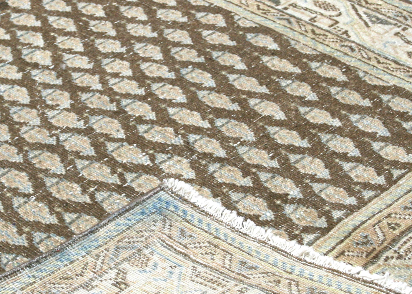 Semi Antique Persian Melayer Runner - 2'8" x 17'10"