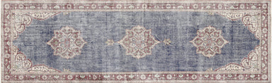 Vintage Turkish Oushak Runner -3'3" x 10'7"