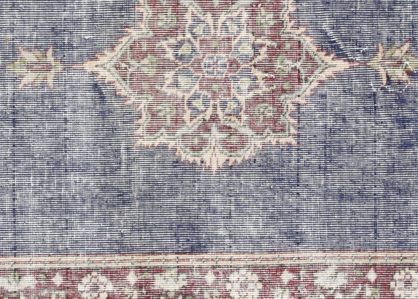 Vintage Turkish Oushak Runner - 3'3" x 10'7"