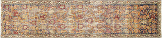 Antique Persian Melayer Runner - 3' x 12'10"