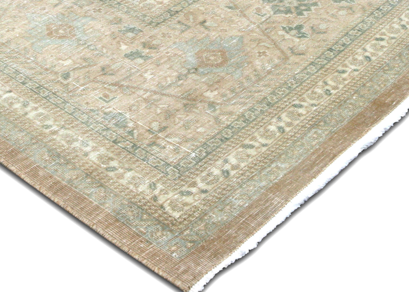 Vintage Persian Tabriz Rug - 8'6" x 11'7"