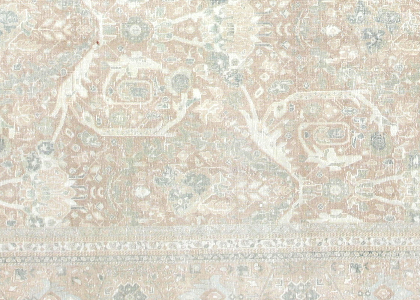 Vintage Persian Tabriz Rug - 8'6" x 11'7"