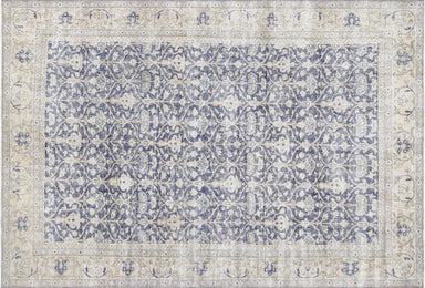 Vintage Turkish Oushak Rug - 7' x 10'3"