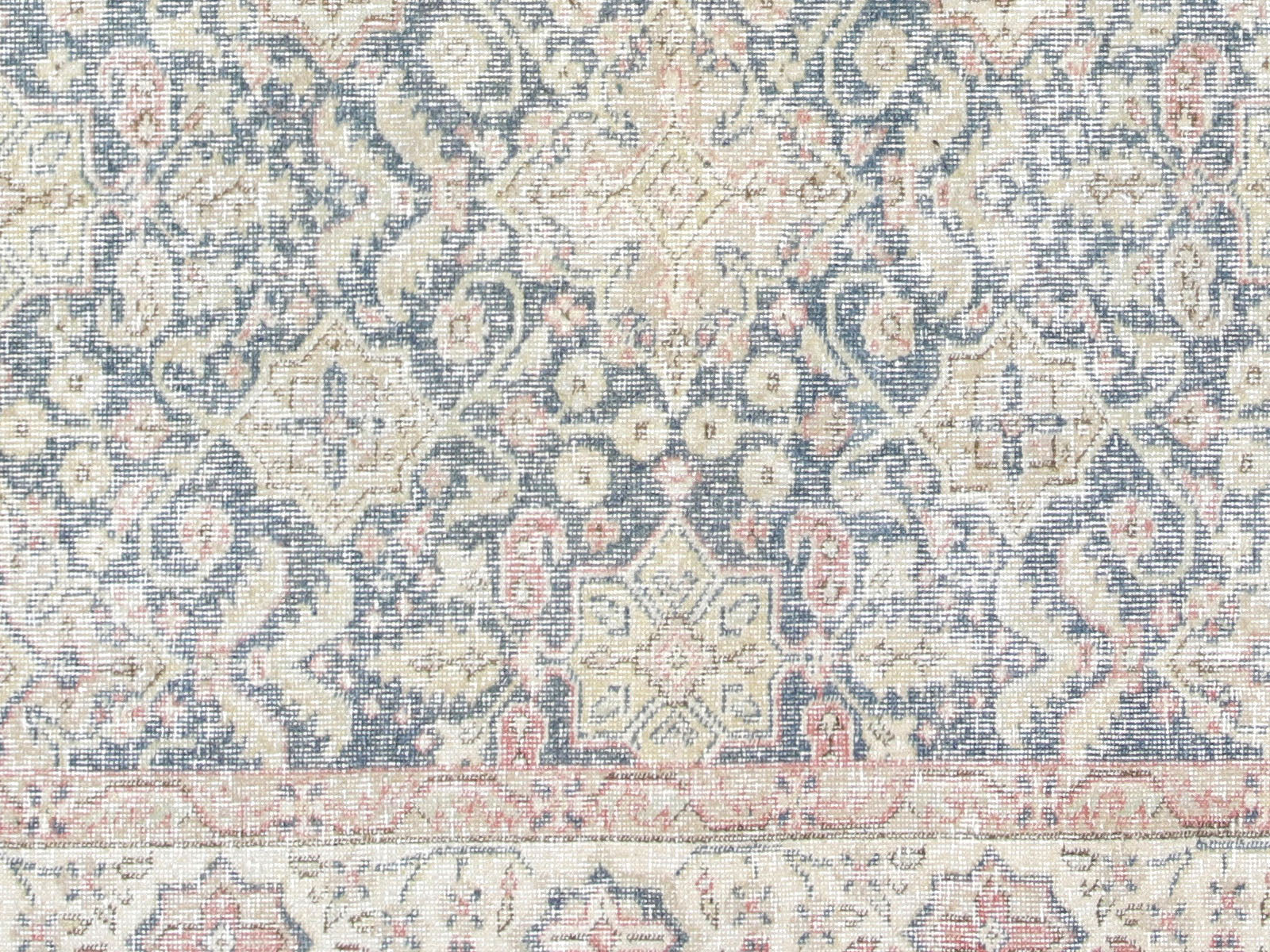 Vintage Turkish Oushak Rug - 7' x 10'2"