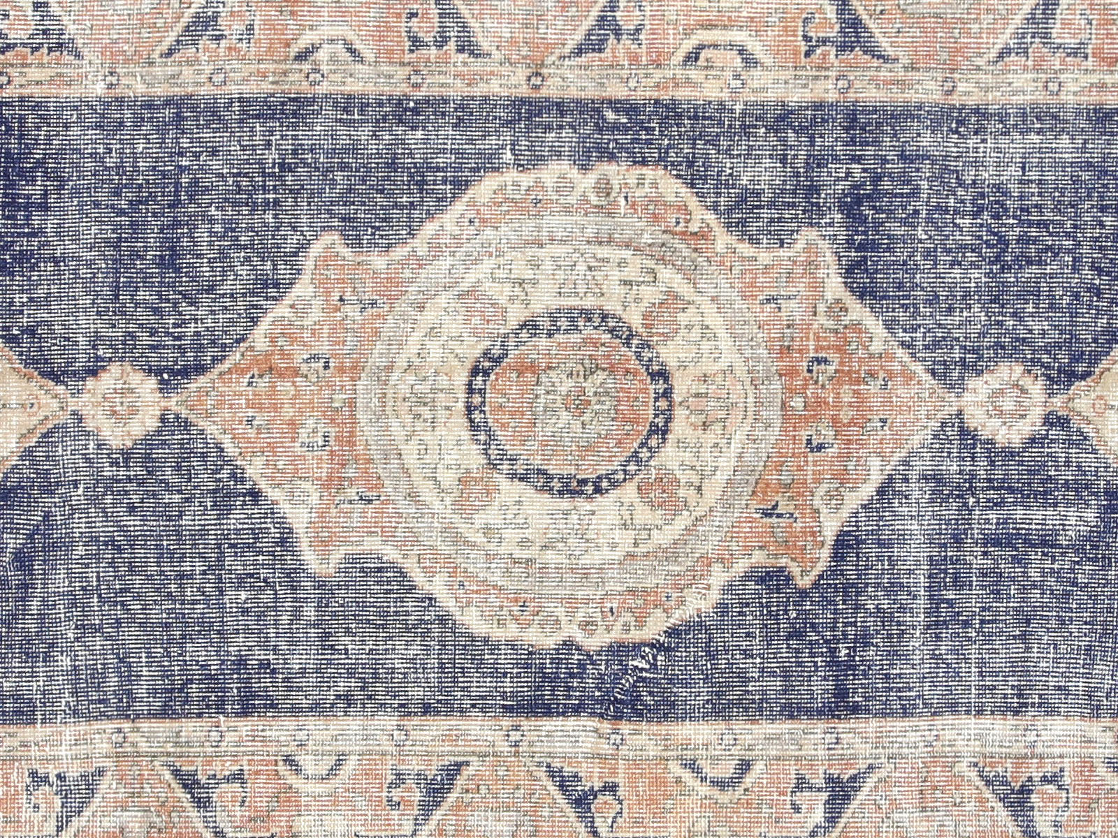 Vintage Turkish Oushak Runner - 3' x 12'2"