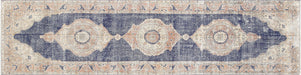 Vintage Turkish Oushak Runner - 3' x 12'2"