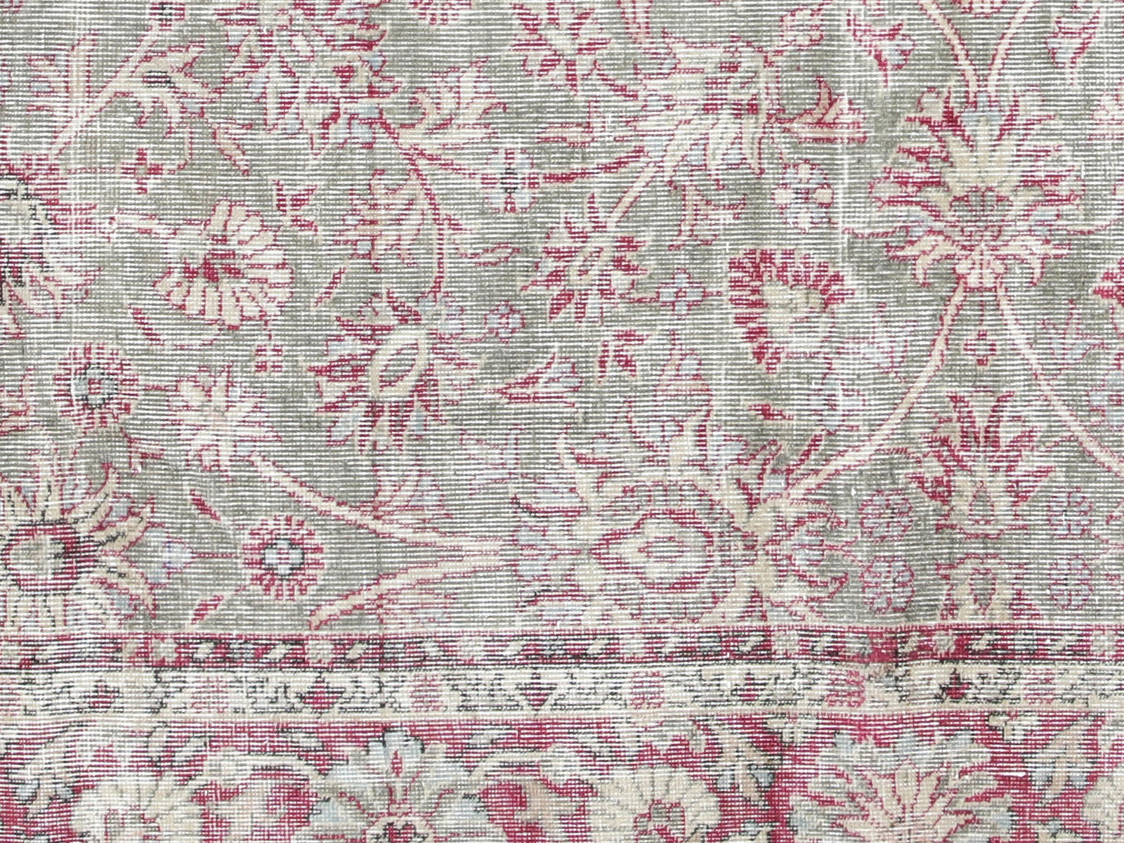Vintage Turkish Oushak Rug - 6'5" x 9'11"