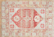 Vintage Turkish Oushak Rug - 3'5" x 4'10"