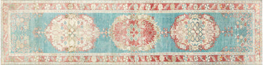 Vintage Turkish Oushak Runner - 2'7" x 10'6"