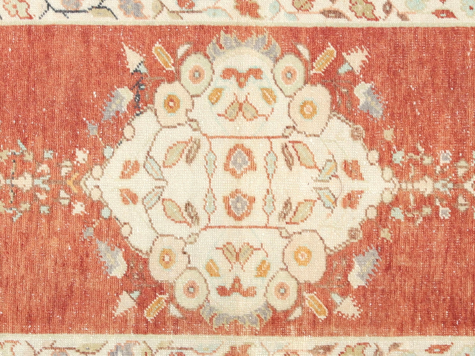 Vintage Turkish Oushak Runner - 2'10" x 10'11"