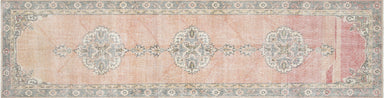 Vintage Turkish Oushak Runner - 3' x 11'9"