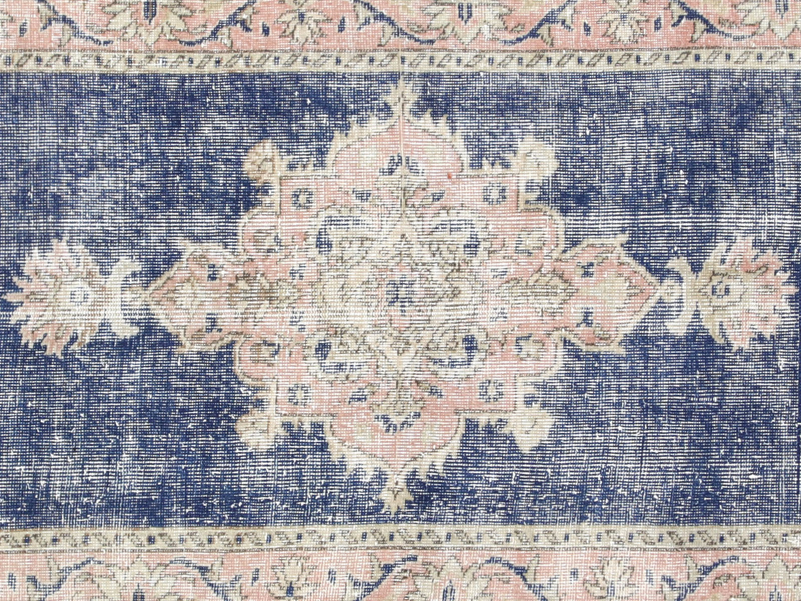 Vintage Turkish Oushak Runner - 3' x 12'8"