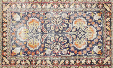 Semi Antique Turkish Oushak Rug - 6'3" x 10'5"