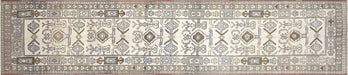 Vintage Turkish Oushak Runner - 3'3" x 15'