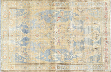 Semi Antique Persian Melayer Rug - 4'2" x 6'3"