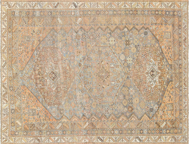 Semi Antique Persian Tabriz Rug - 3'4 x 3'7 — Nalbandian