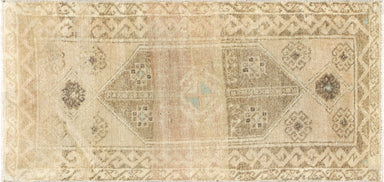 Vintage Turkish Oushak Yastic - 1'9" x 3'7"