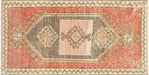 Vintage Turkish Oushak Yastic - 1'7" x 3'1"