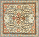 Vintage Turkish Oushak Yastic - 2'1" x 2'1"