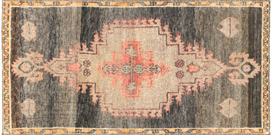 Vintage Turkish Oushak Yastic - 2' x 3'11"