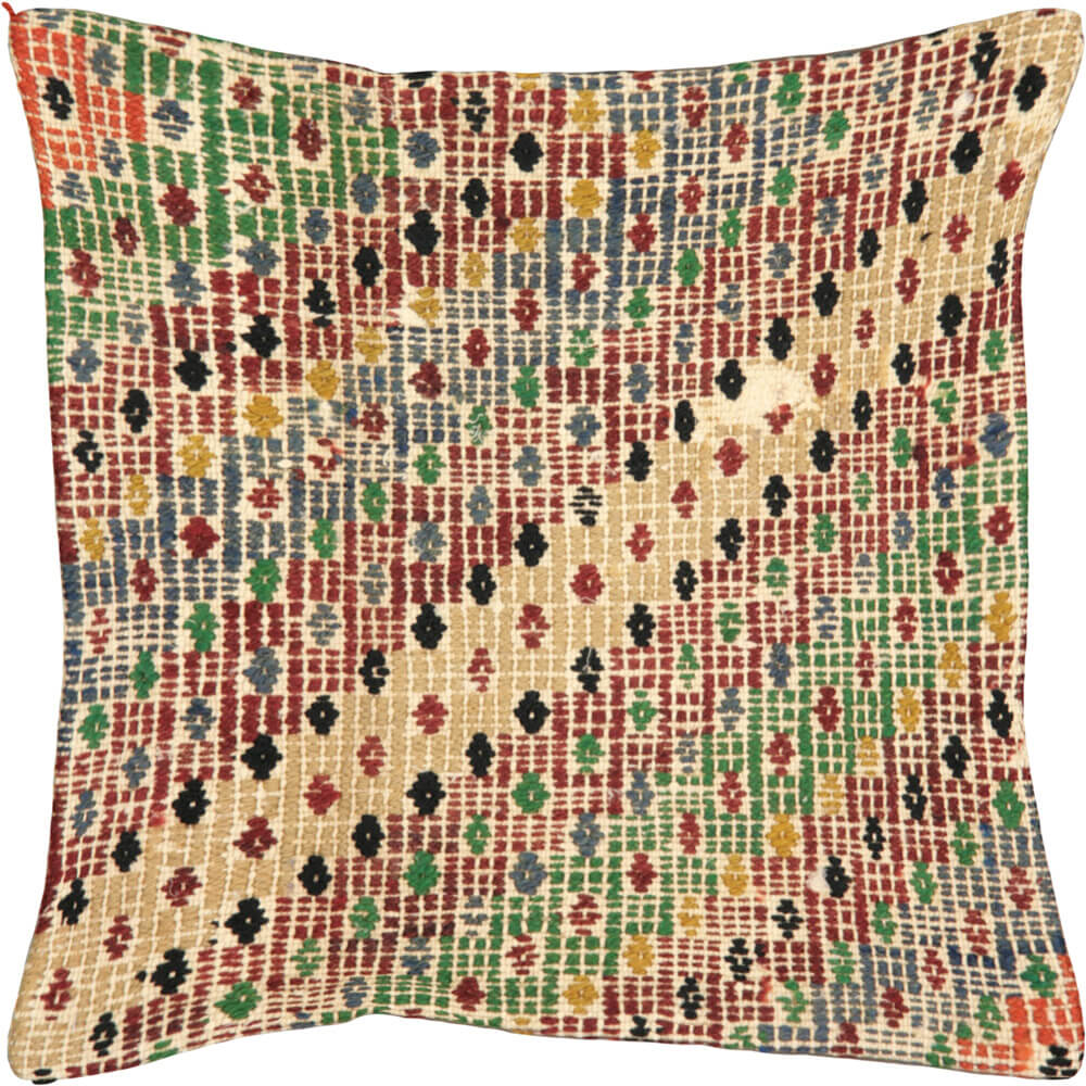 Vintage Turkish Jijim Pillow - 20" x 20"