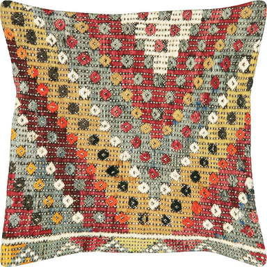 Vintage Turkish Jijim Pillow - 18" x 18"