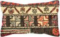 Vintage Turkish Oushak Pillow - 16" x 24"