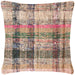 Vintage Turkish Rag Pillow - 16" x 16"
