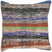 Vintage Turkish Rag Pillow - 17" x 17"